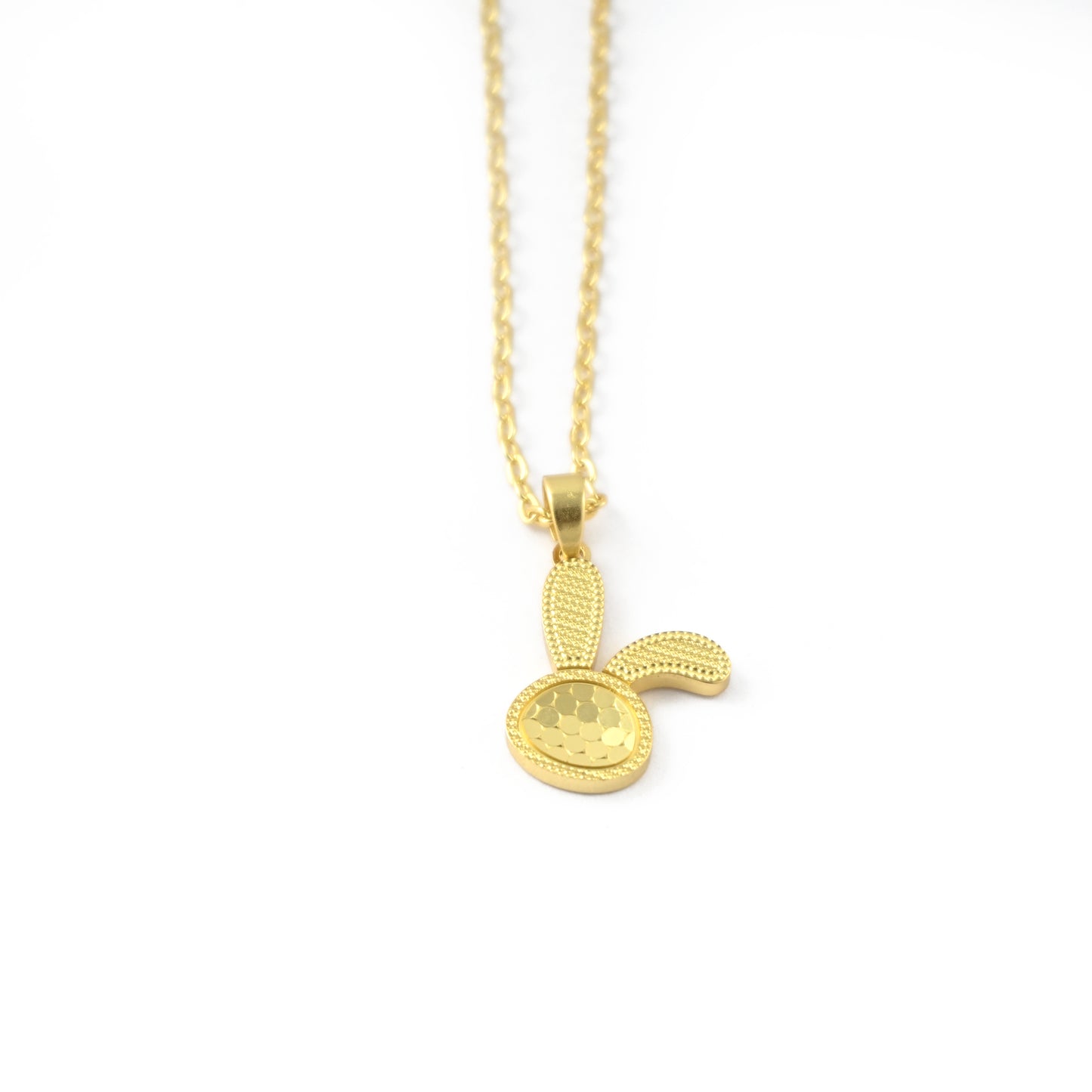 Cute Bunny Face Necklace