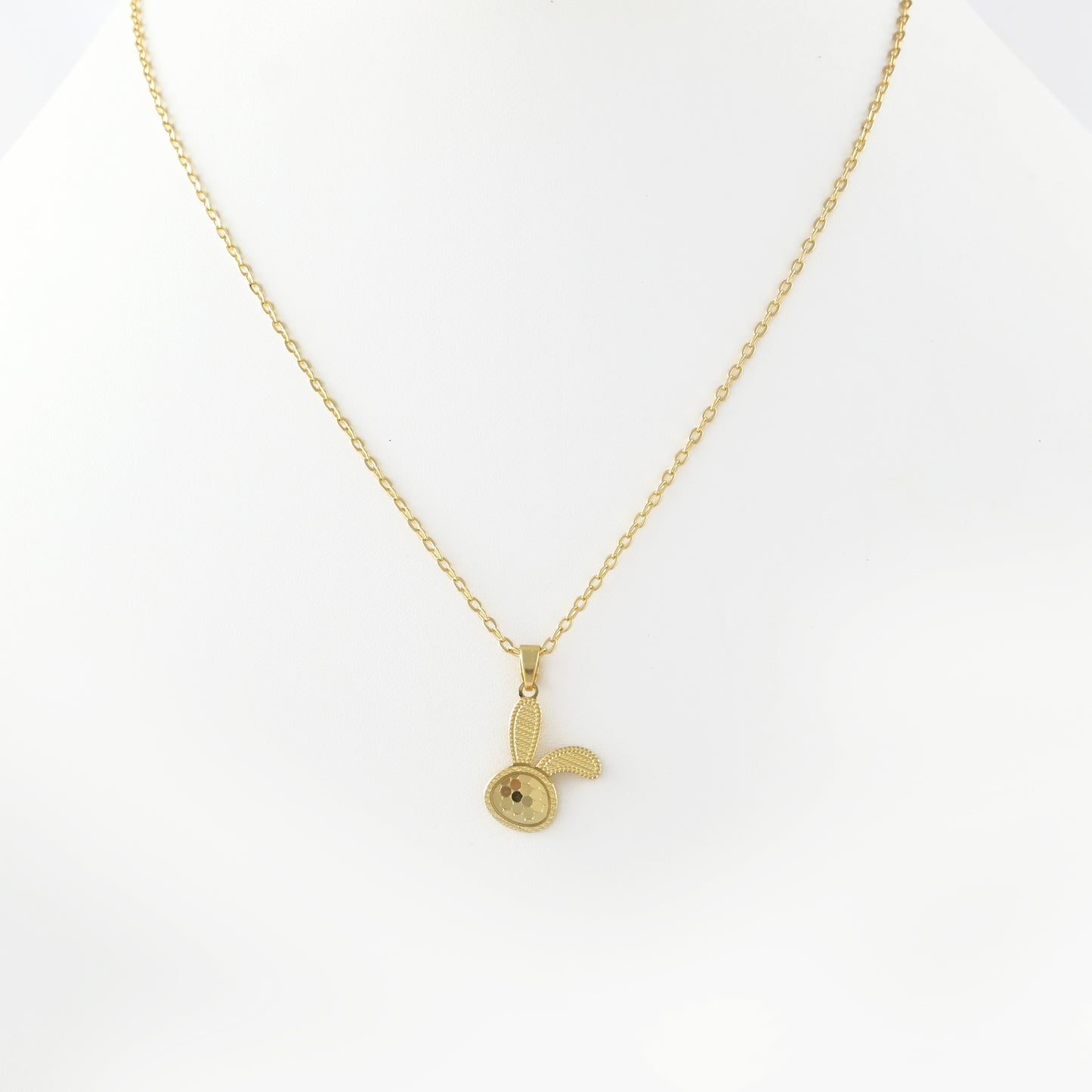 Cute Bunny Face Necklace