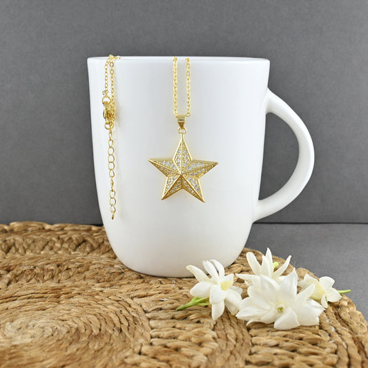 Sparkling Star Necklace