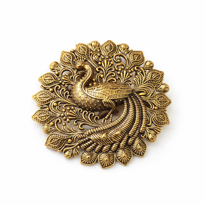 Royal Peacock Brooch