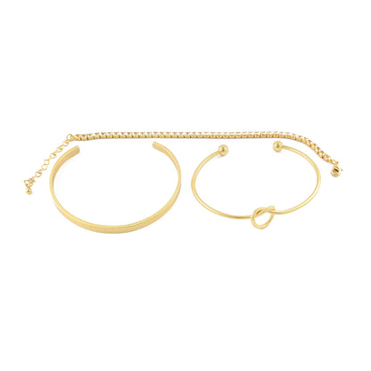 Gleam & Grace Trio Bracelet