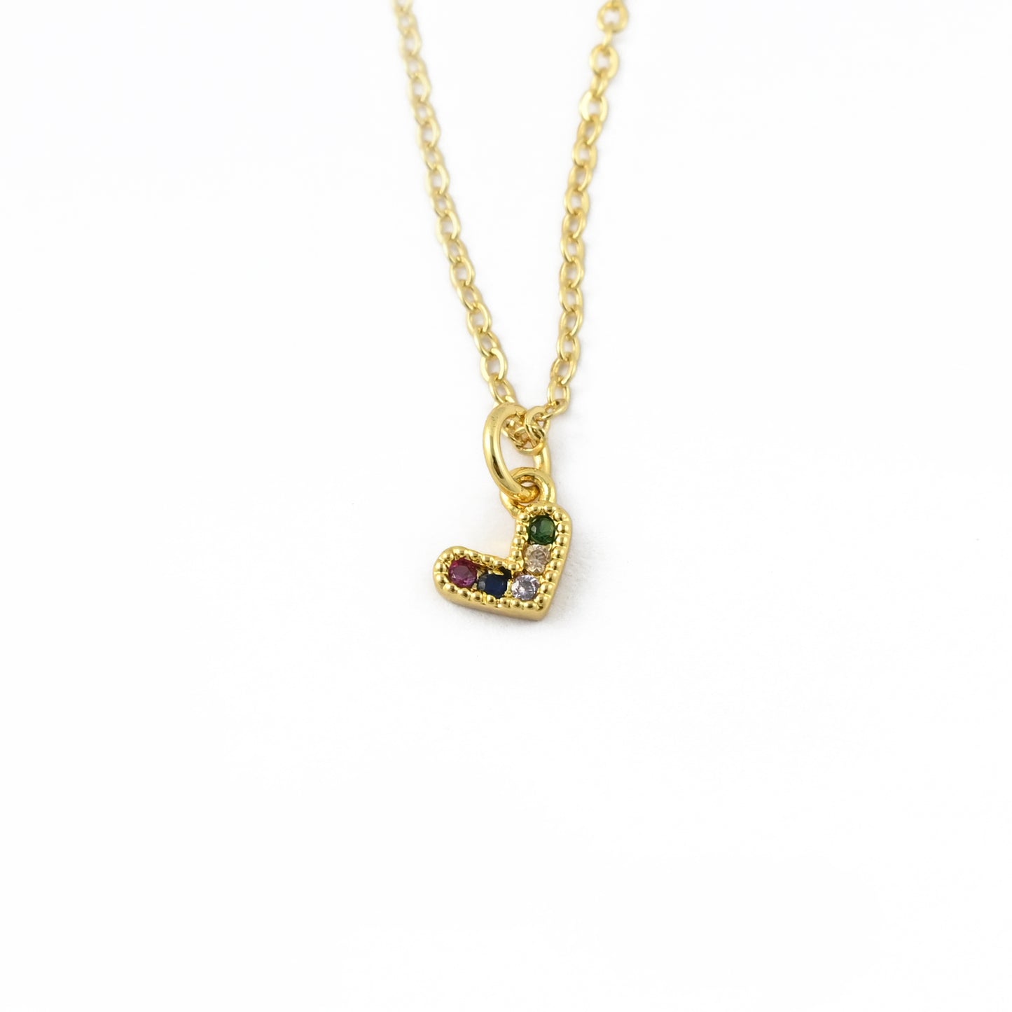 Minimal Heart Necklace