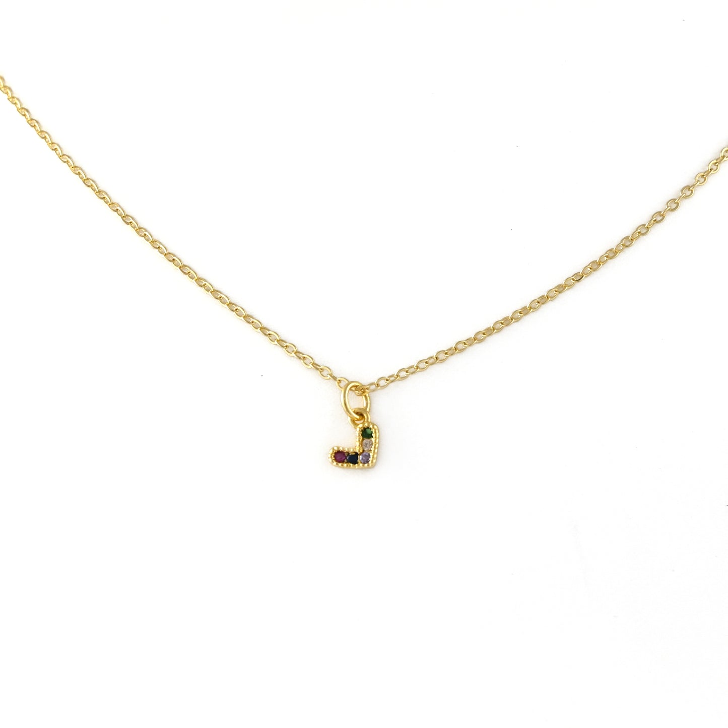 Minimal Heart Necklace