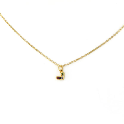 Minimal Heart Necklace