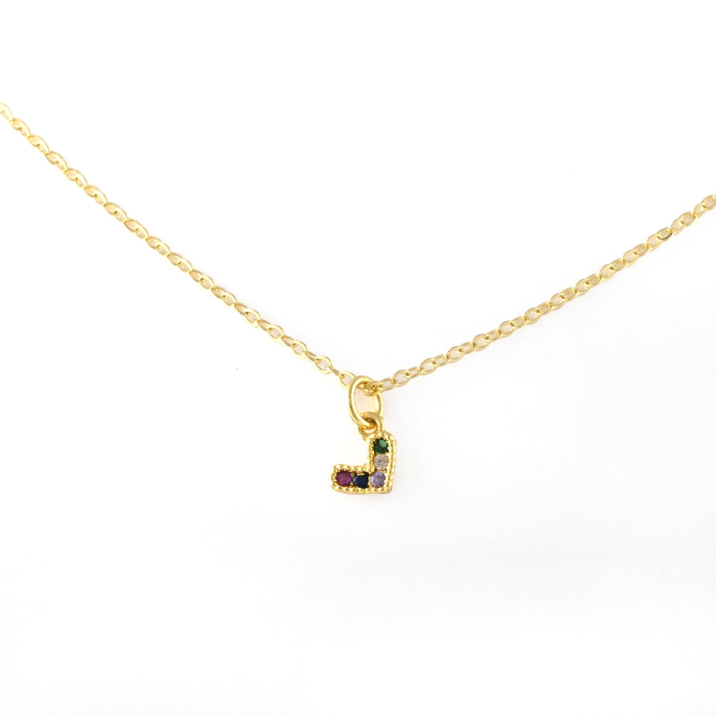 Minimal Heart Necklace