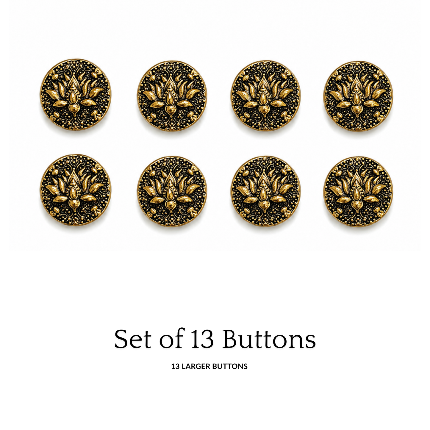 Lotus Bloom Button