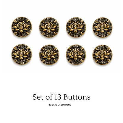 Lotus Bloom Button