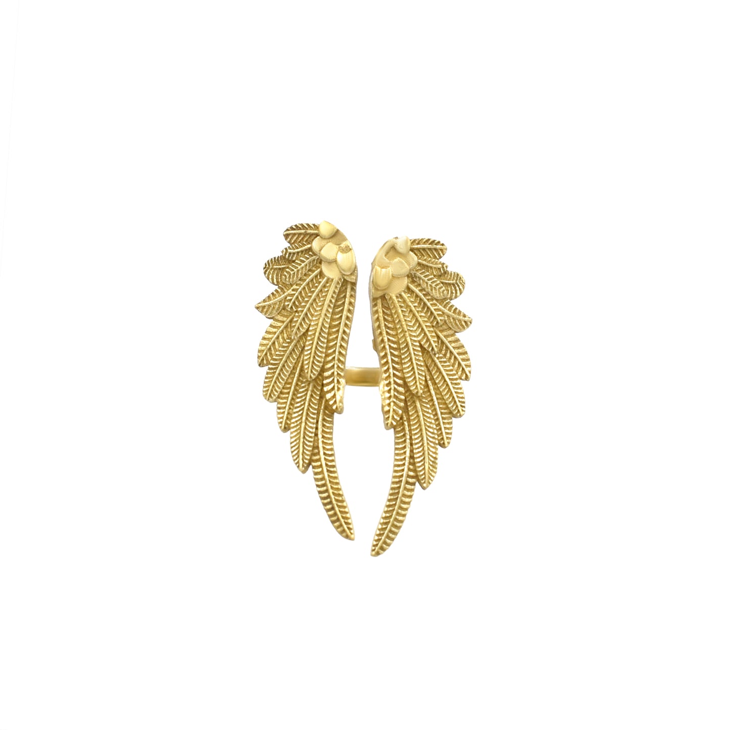 Eye Catching Angel Wings Ring