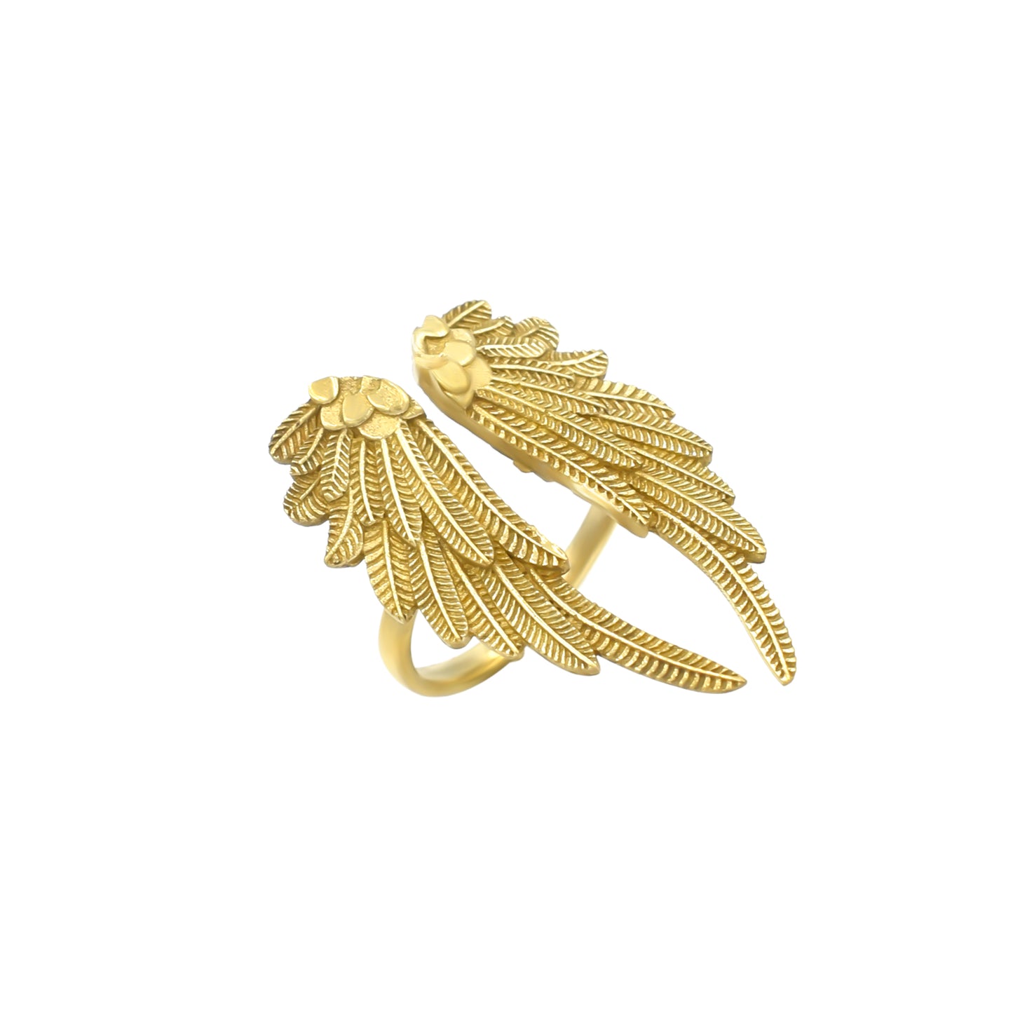 Eye Catching Angel Wings Ring