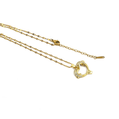 Crystalline Kiss Necklace