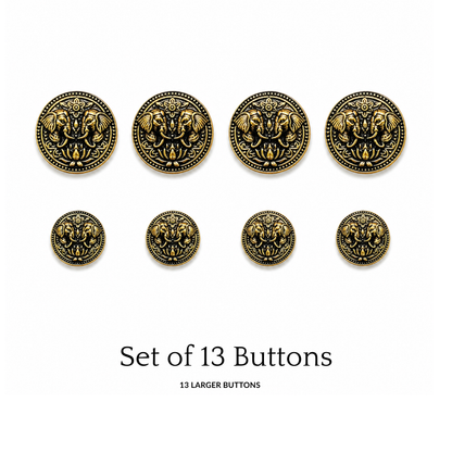 Gajraj Lotus Button
