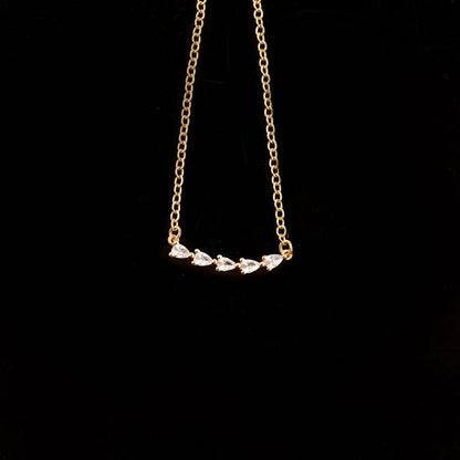 Lustre Line Necklace