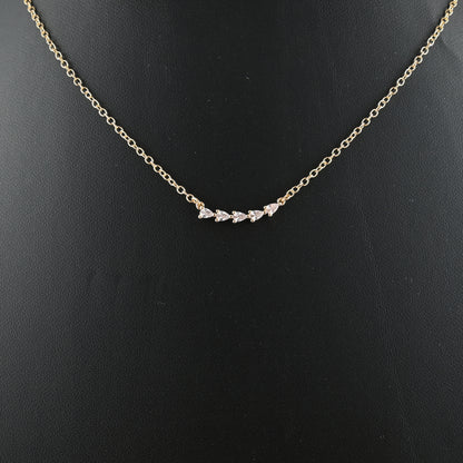 Lustre Line Necklace