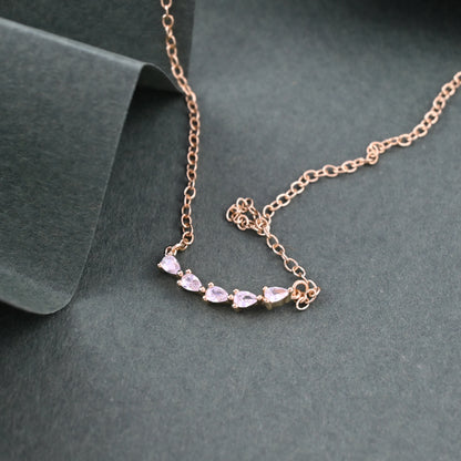 Lustre Line Necklace