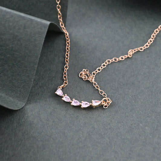 Lustre Line Necklace