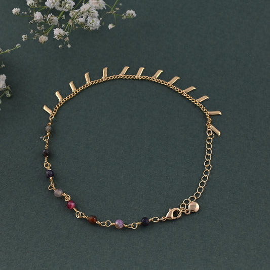 Cosmic Beads Anklet
