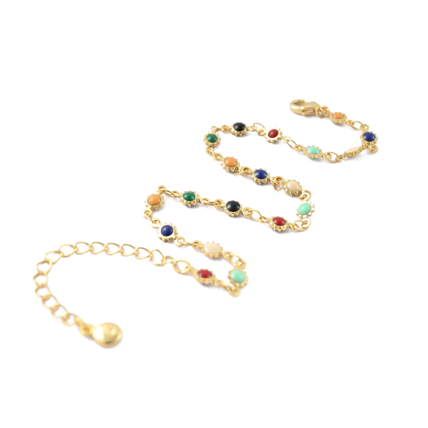 Rainbow Drift Anklet