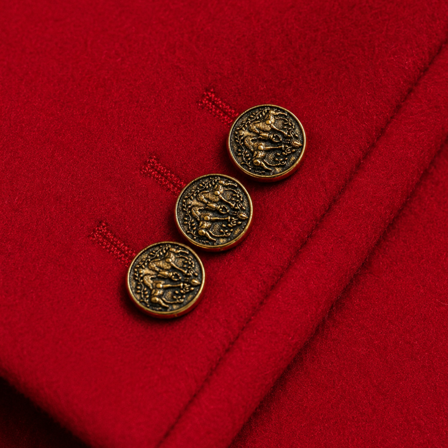 Rajputana Stallion Button