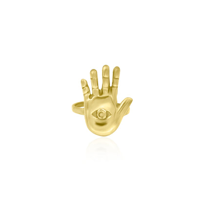 High Five Hamsa Ring