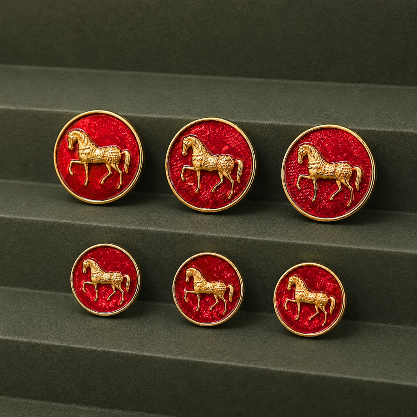 Maharana Horse Button