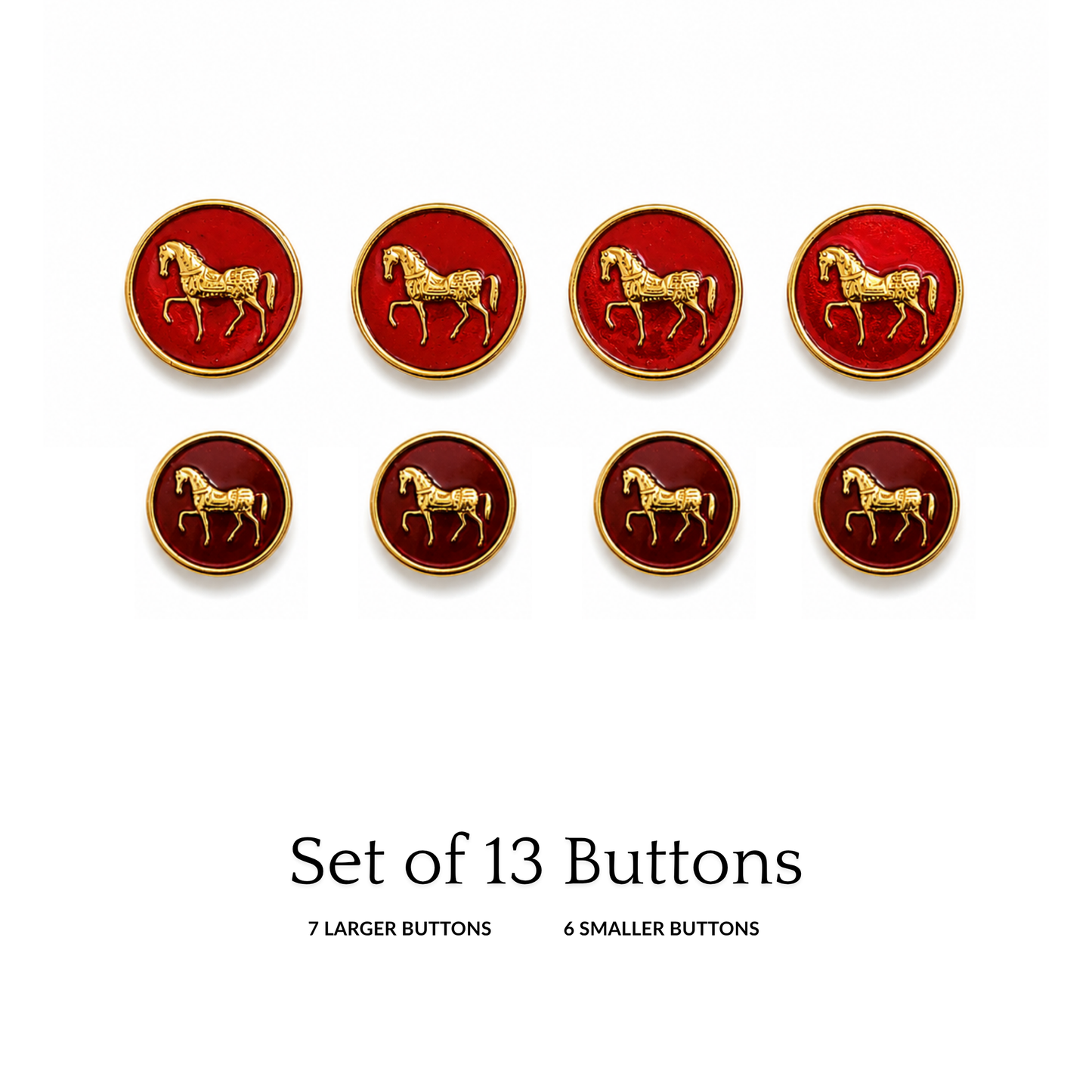 Maharana Horse Button