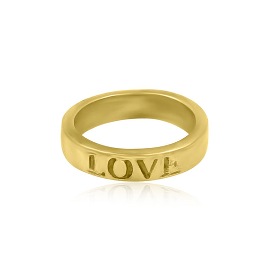 Love Is Rare Band Ring