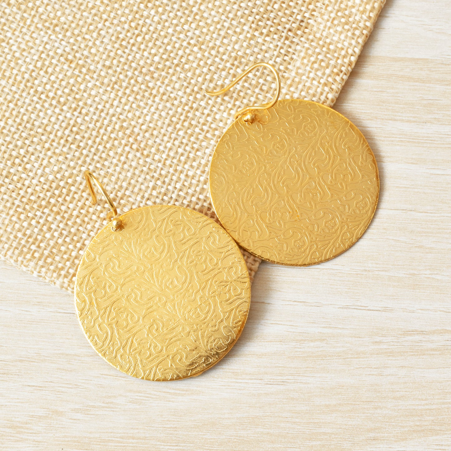 Sunbeam Hook Earrings