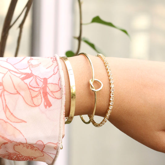 Gleam & Grace Trio Bracelet
