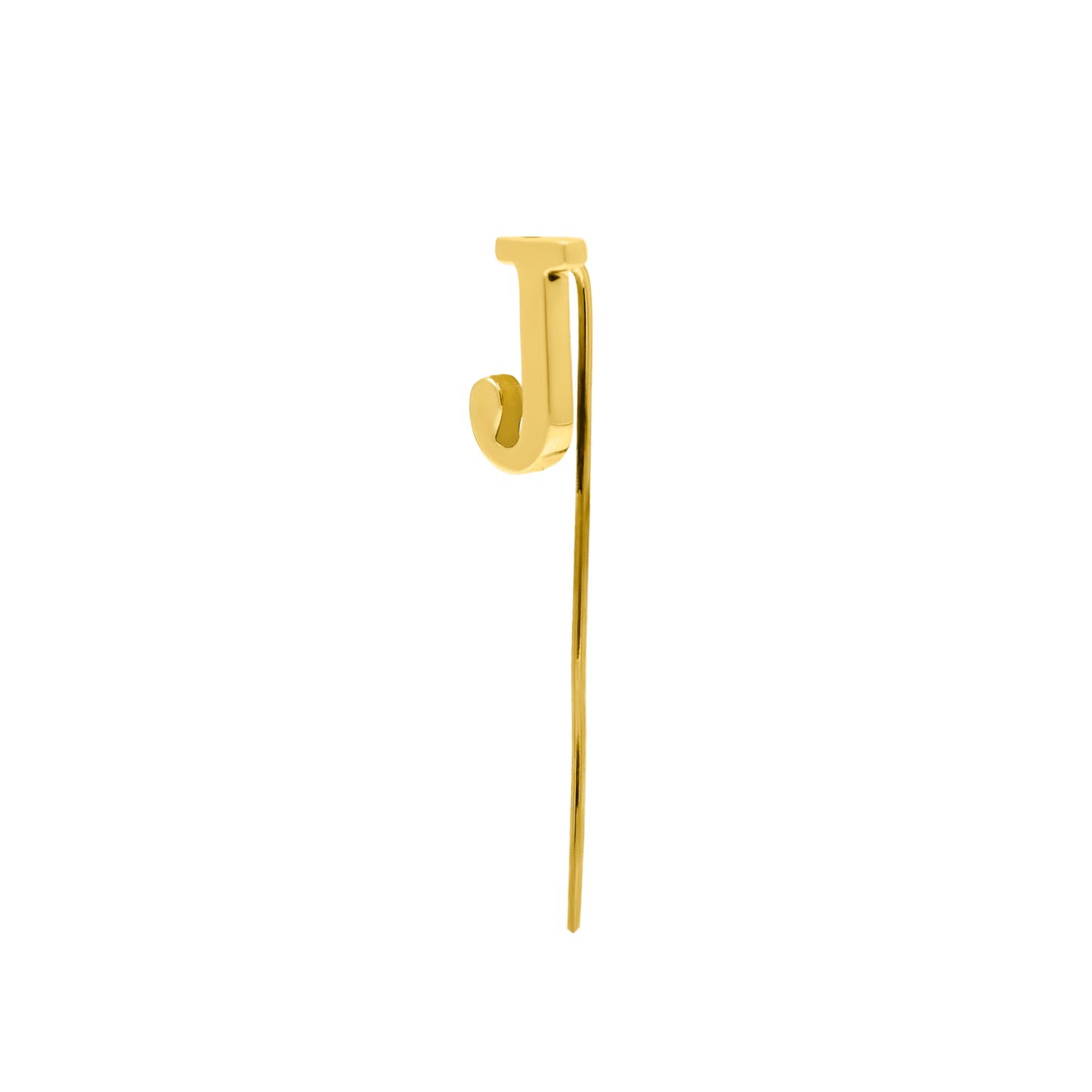 Letter J Lapel Pin