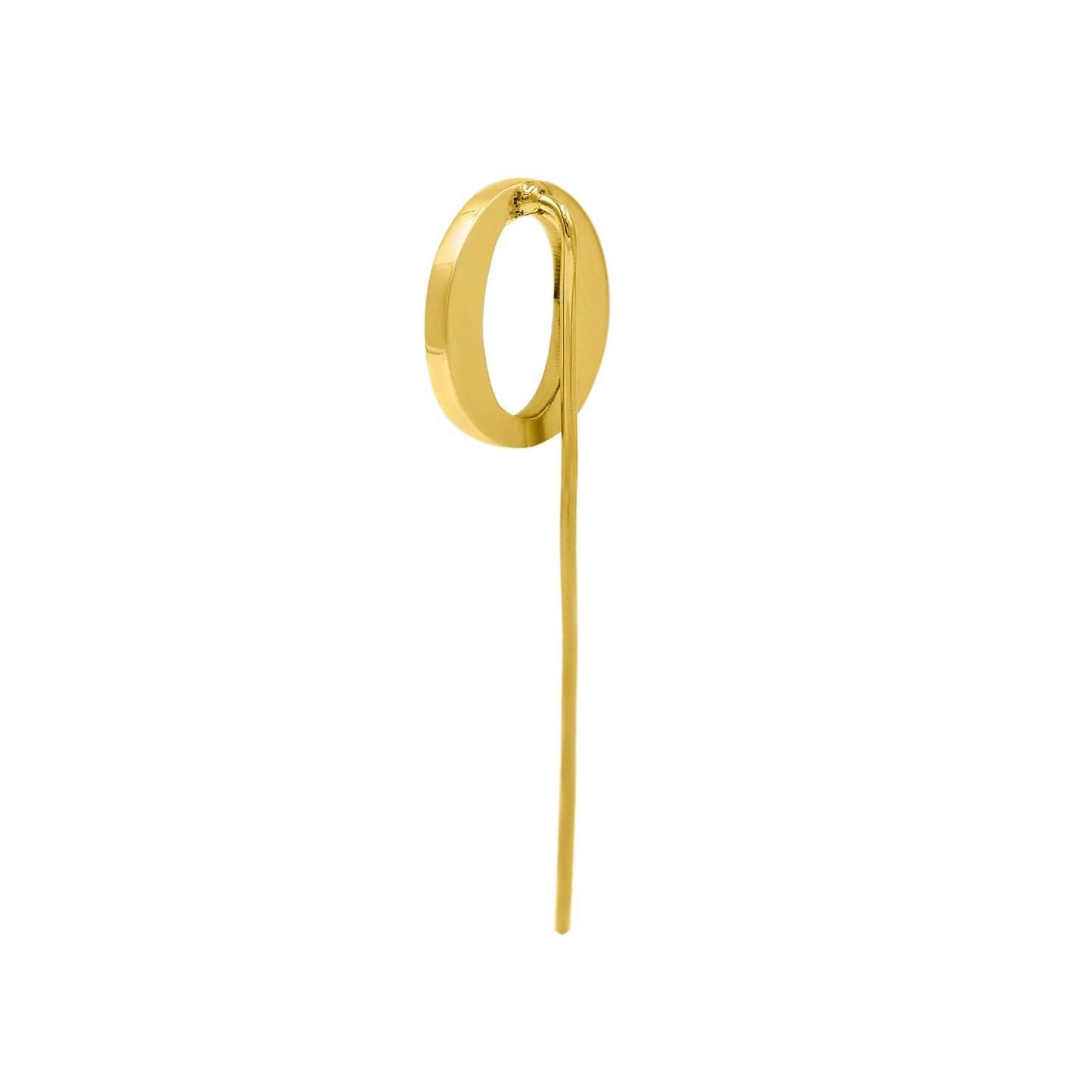 Letter O Lapel Pin