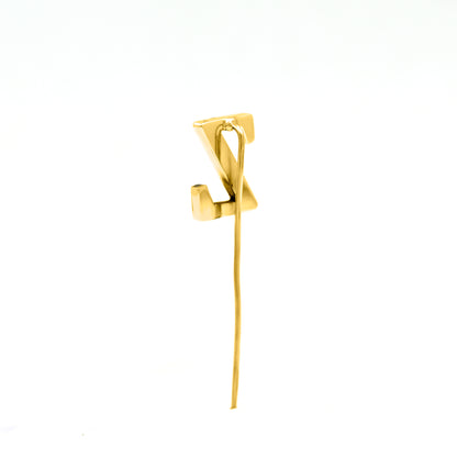 Letter Z Lapel Pin