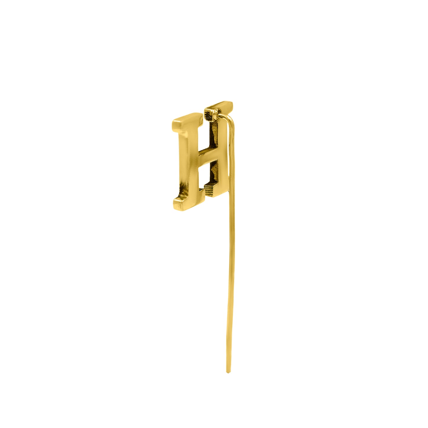 Letter H Lapel Pin