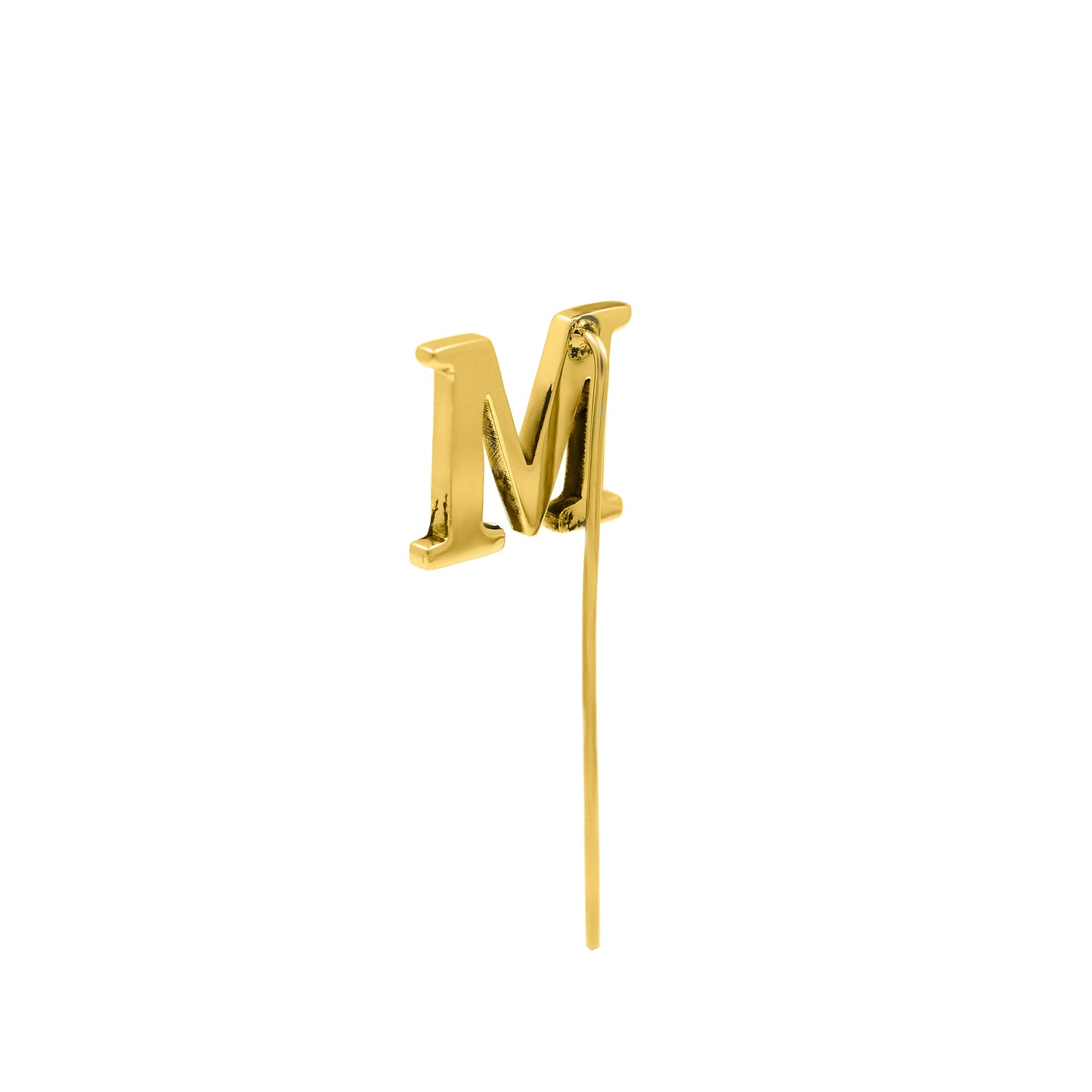 Letter M Lapel Pin