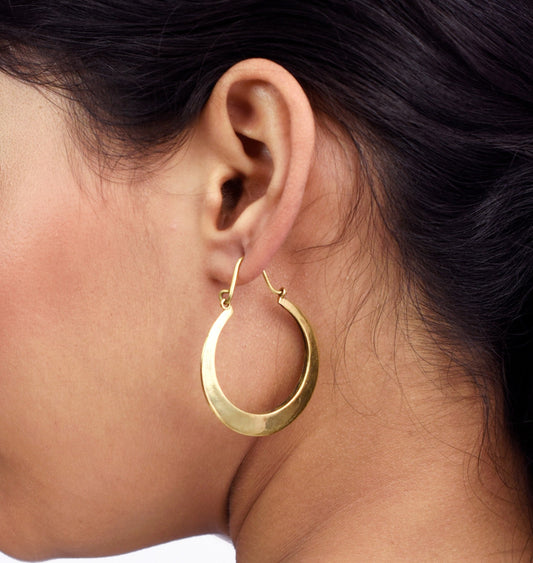 Take It Easy Hoop Earrings