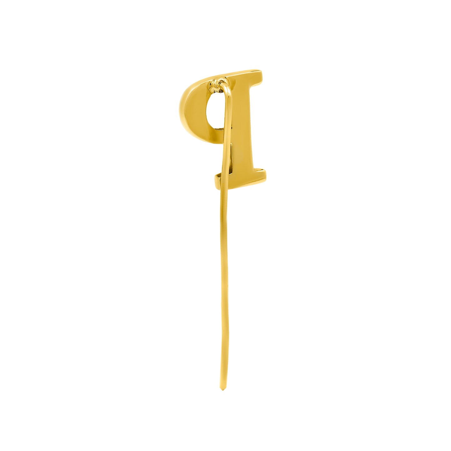 Letter P Lapel Pin