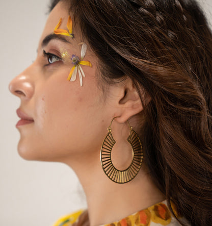 Look Within Hoop Earrings