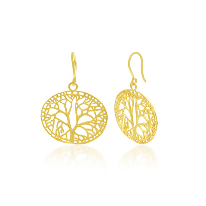 Blooming Flower Hook Earrings