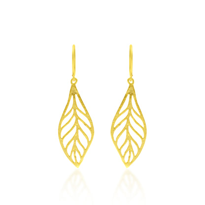 Dancing Leaves Hook Earrings