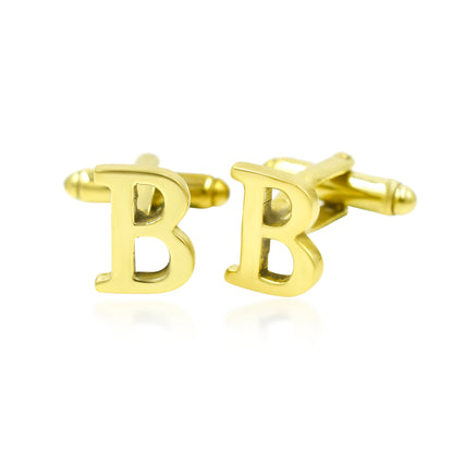 Letter B Initial Cufflinks