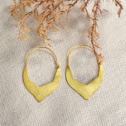 Stylish Basket Hoop Earrings