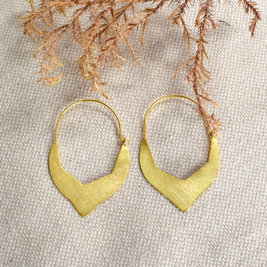 Stylish Basket Hoop Earrings