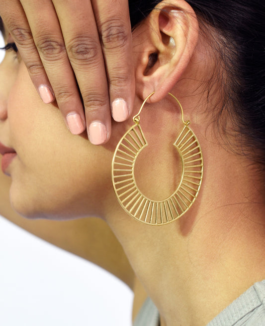 Look Within Hoop Earrings