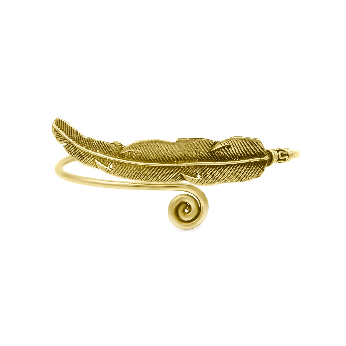 Spiral With Leaf Handcuff