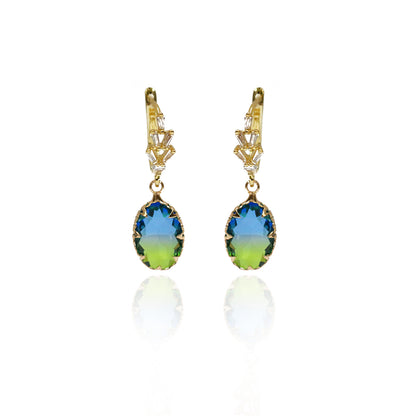 Aurora Drops Hoop Earrings