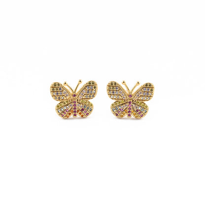 Butterfly Grace Stud Earrings