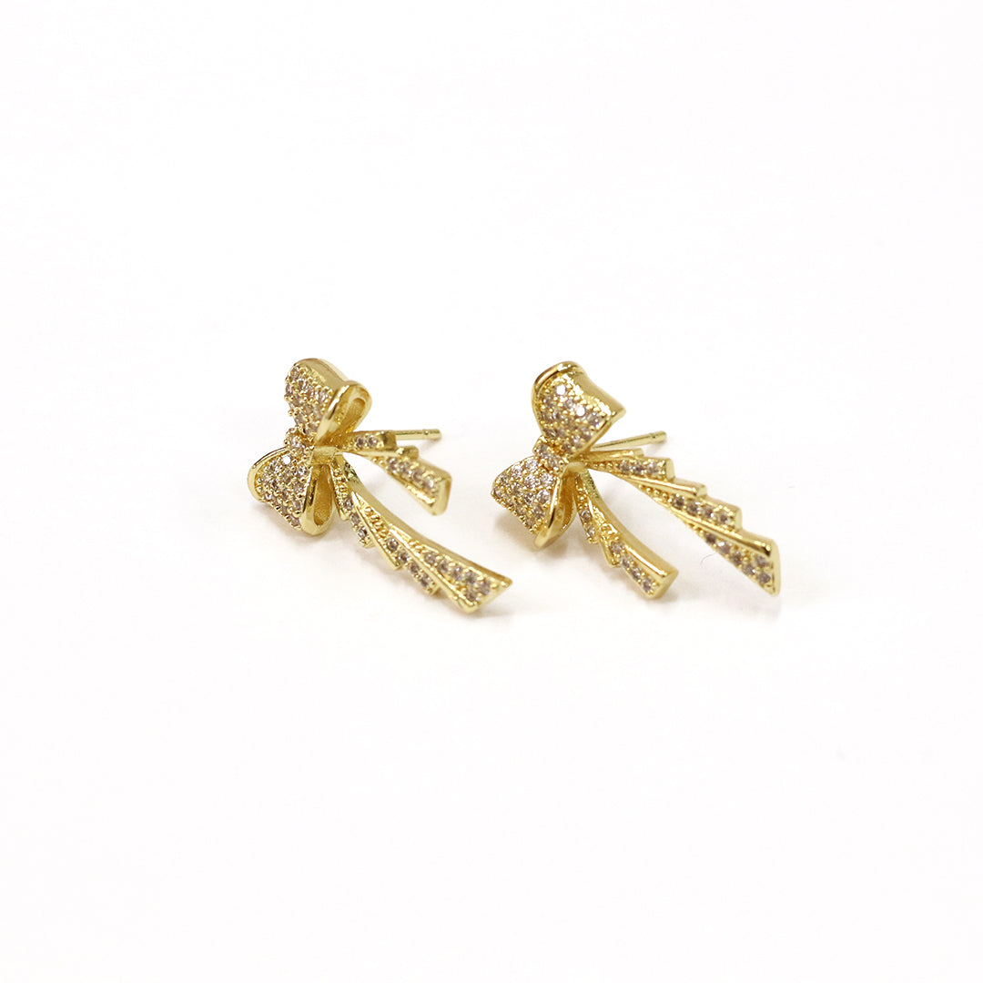 Celeste Bow Stud Earrings