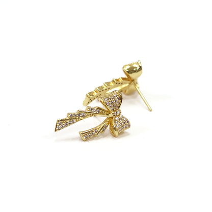 Celeste Bow Stud Earrings