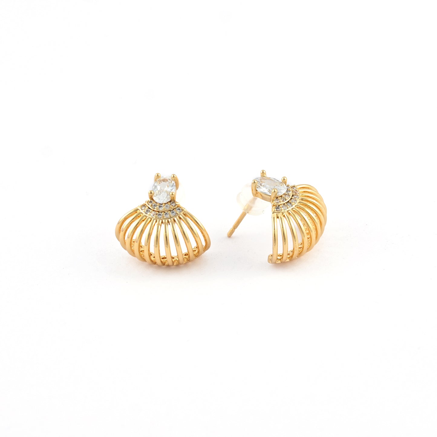Swayvine Loops Stud Earrings