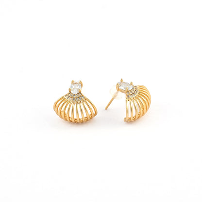 Swayvine Loops Stud Earrings