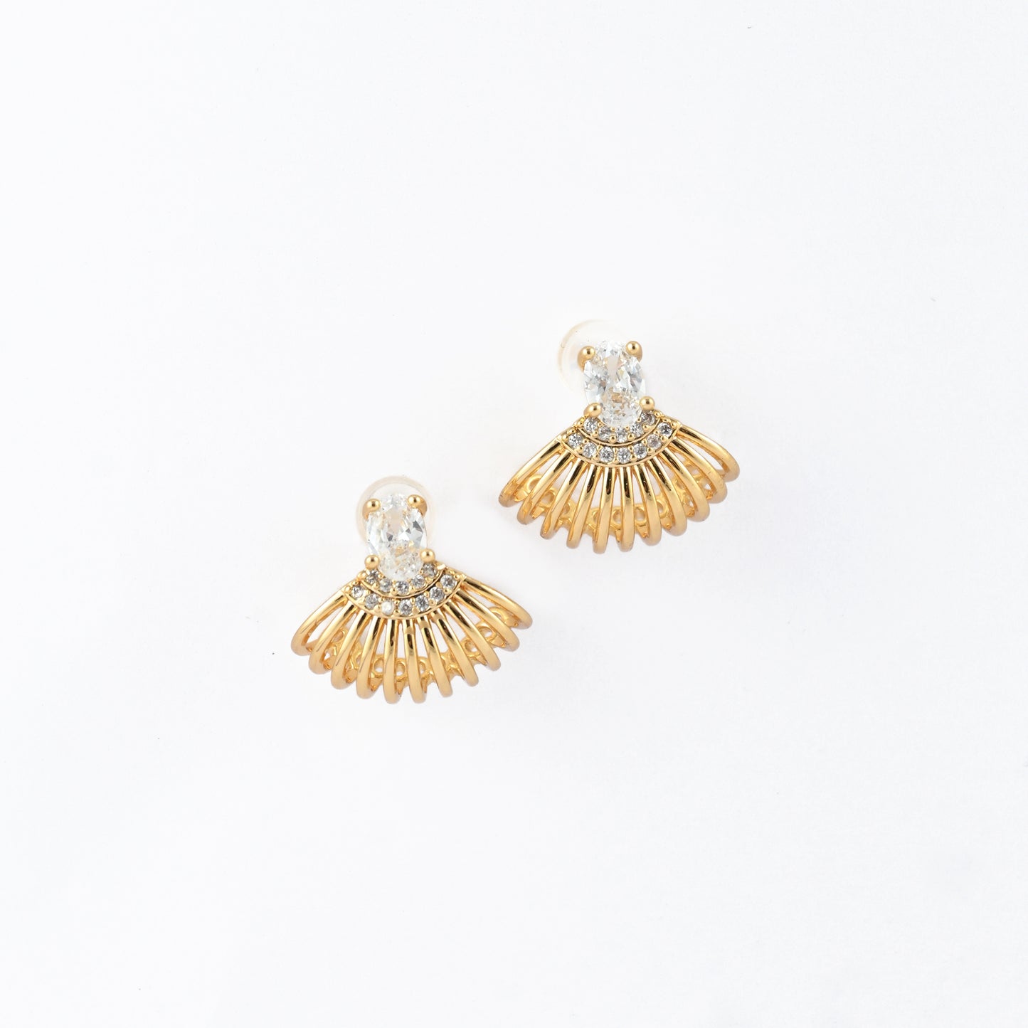 Swayvine Loops Stud Earrings